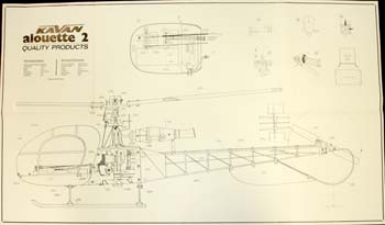 2058 - Main plan "ALOUETTE II"